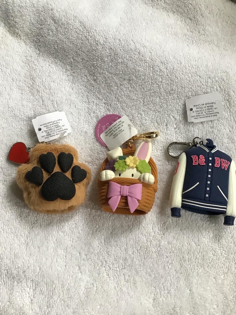 Bundle of 3 Bath & Body Works hand sani holders